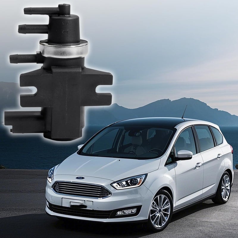 Forcitory Turbo Pressure Solenoid Valve Replacement for FL3E-9E882-BA FL3E9E882BA F2GE9E882BA Fit for Ford C-Max Ecoboost for Ford 2015-2018 Focus Turbo Boost Solenoid Valve - Image 4